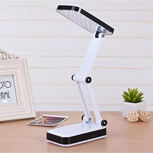 Lámpara LED Recargable de Escritorio Plegable | Luz Ajustable para Estudio, Oficina y Lectura