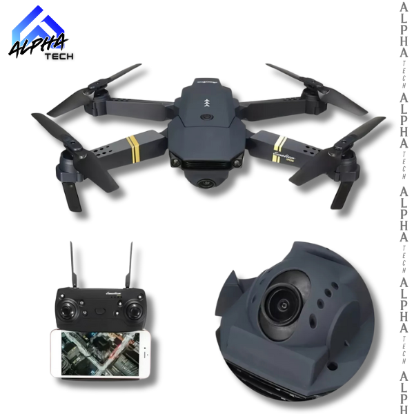 FlyDrone 998 Pro con Cámara Full HD | Drone Profesional Plegable con Control Remoto