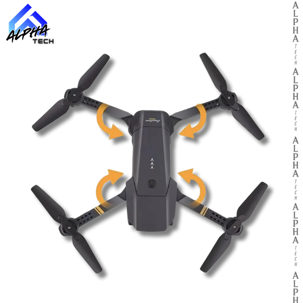 FlyDrone 998 Pro con Cámara Full HD | Drone Profesional Plegable con Control Remoto