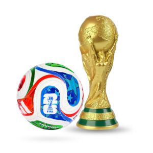 Balón de Fútbol Mundial 2026 + Copa Decorativa | Vive la Pasión del Fútbol